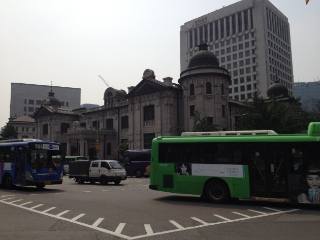 日本植民地時代に建てられた歴史的建築物でもある韓国銀行 貨幣金融博物館